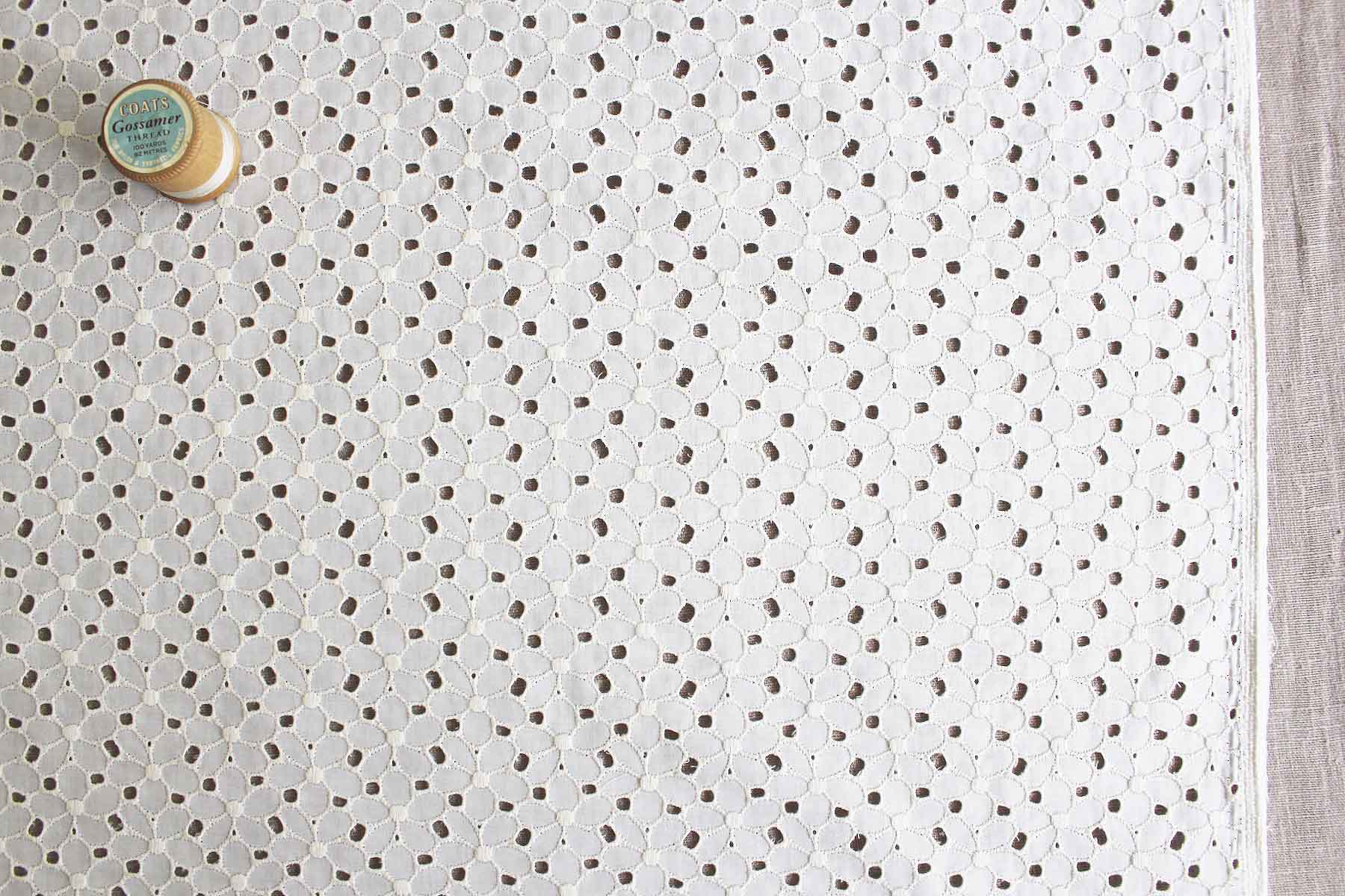 Jコットン・レース・刺繍